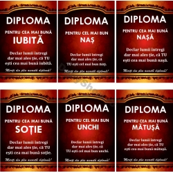 Diplome magnetice, Pentru cel/cea mai bun/buna